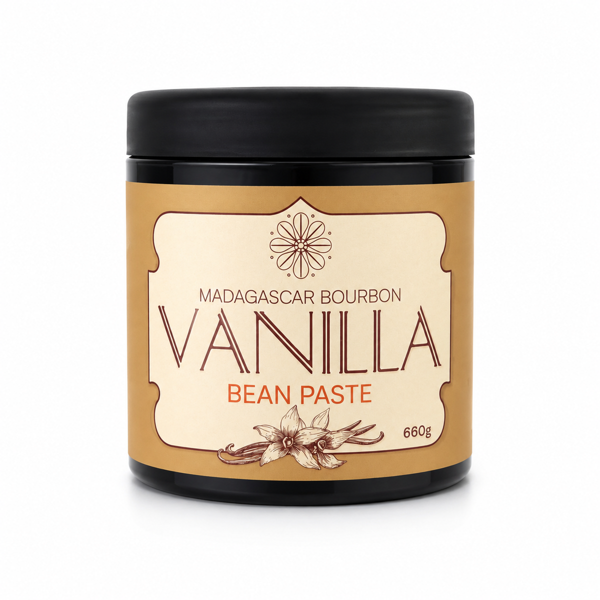 Vanilla Scientific Madagaskaro Bourbon vanilės pasta, 660 g indelis