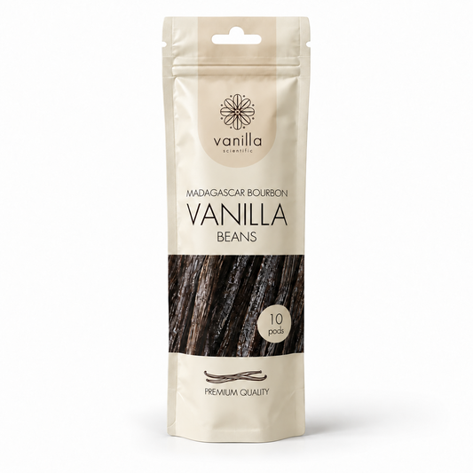 Vanilla Scientific Madagascar Bourbon Vanilla Beans – 10 pods